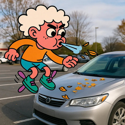 Example output from the Funky Cartoons In Real Photos ChatGPT prompt: 2D cartoon characters integrated into real photos. Preview 1.