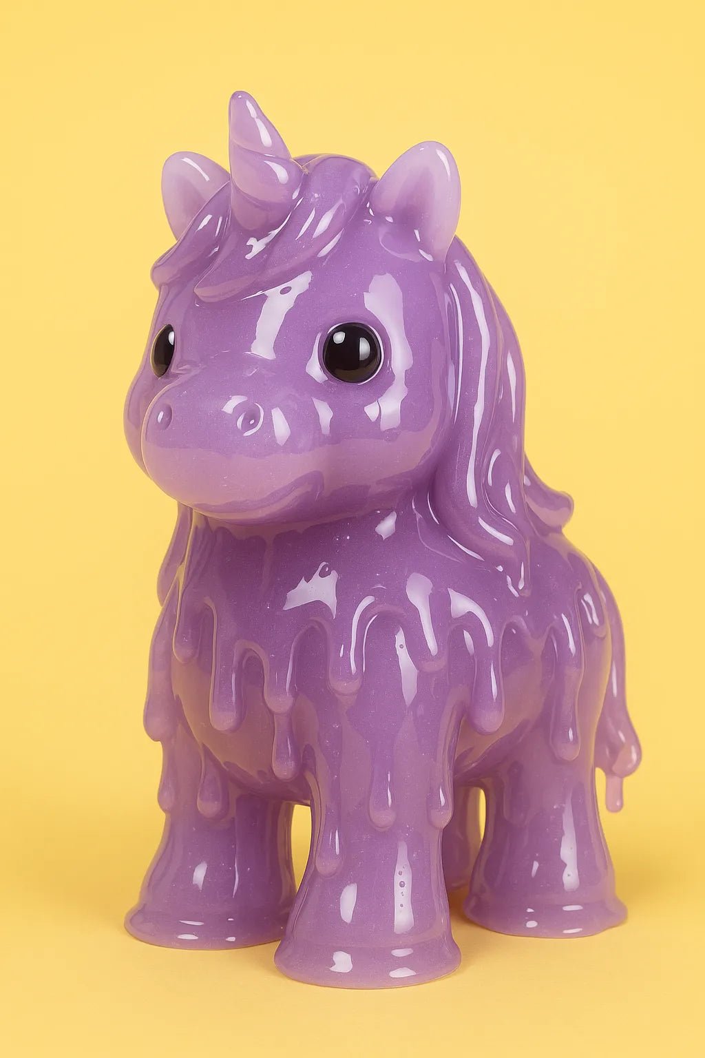 Example output from the Gelatin Kawaii Art Generator ChatGPT prompt: Unicorn.