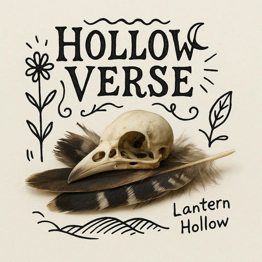 Example output from the Real Objects With Doodle Album Covers ChatGPT prompt: surreal album covers. Hollow Verse.