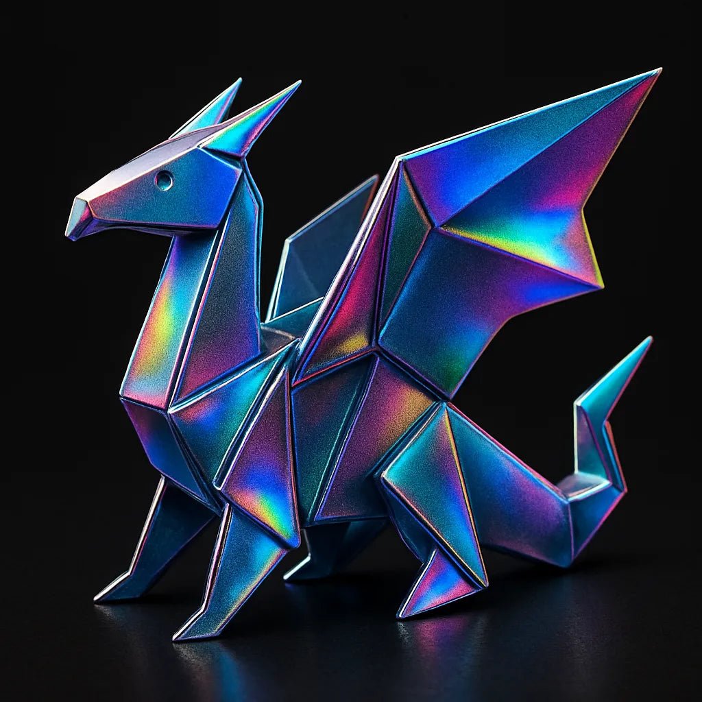 Translucent Grainy Chrome 3D Icon – ChatGPT Prompt Template
