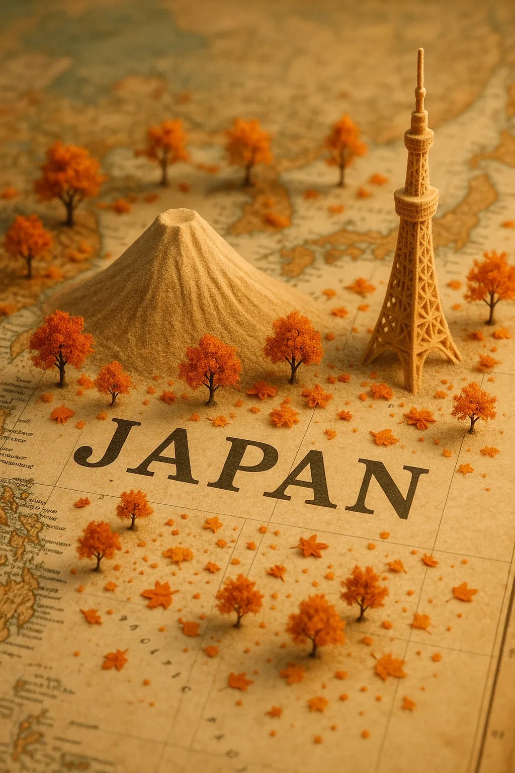 Vintage Map Landmark Photo – ChatGPT Prompt Template