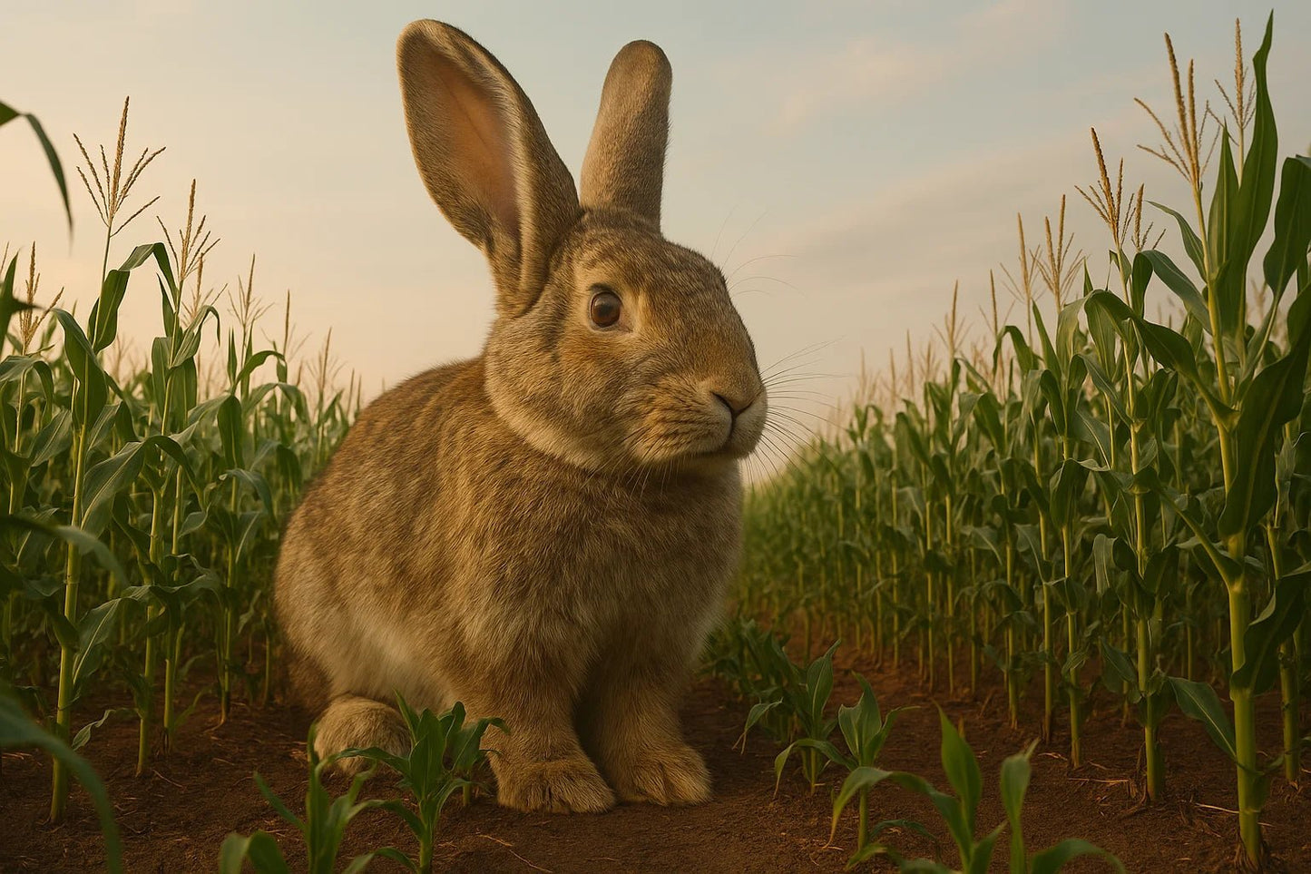 Example output from the Giant Animals In The Real World ChatGPT prompt: oversized animals in cinematic real-world settings, featuring lifelike integration, dramatic scale, and expressive environmental lighting. Preview 5.