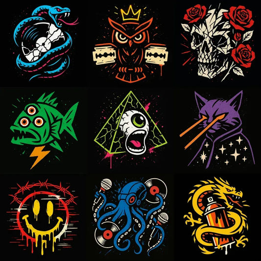Graffiti Style T Shirt Graphics