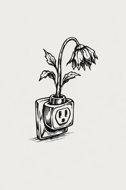 Example output from the Hand-Drawn Chrome Tattoo Sketch ChatGPT prompt: Flower