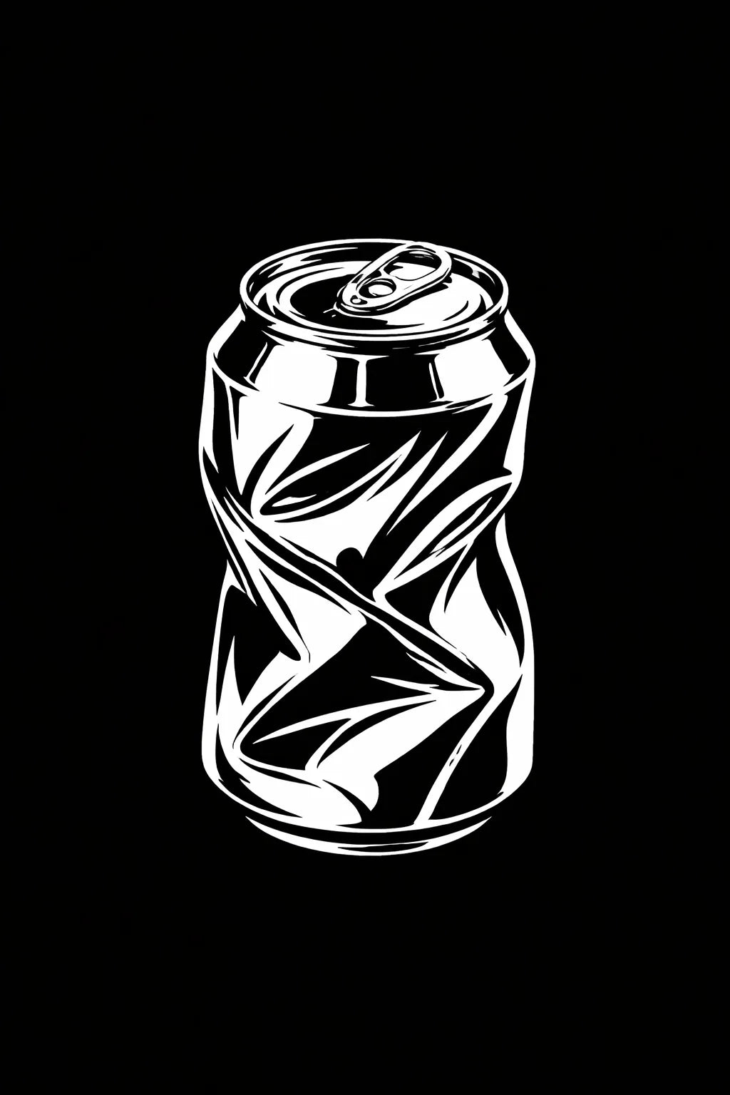 Example output from the High-Contrast Chrome Illustrations ChatGPT prompt: Can