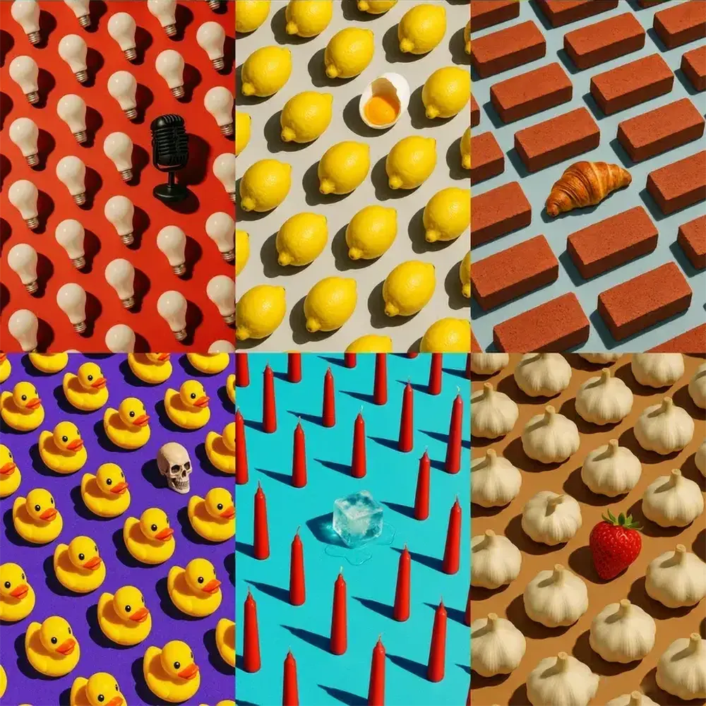 Infinite Object Grids With A Twist