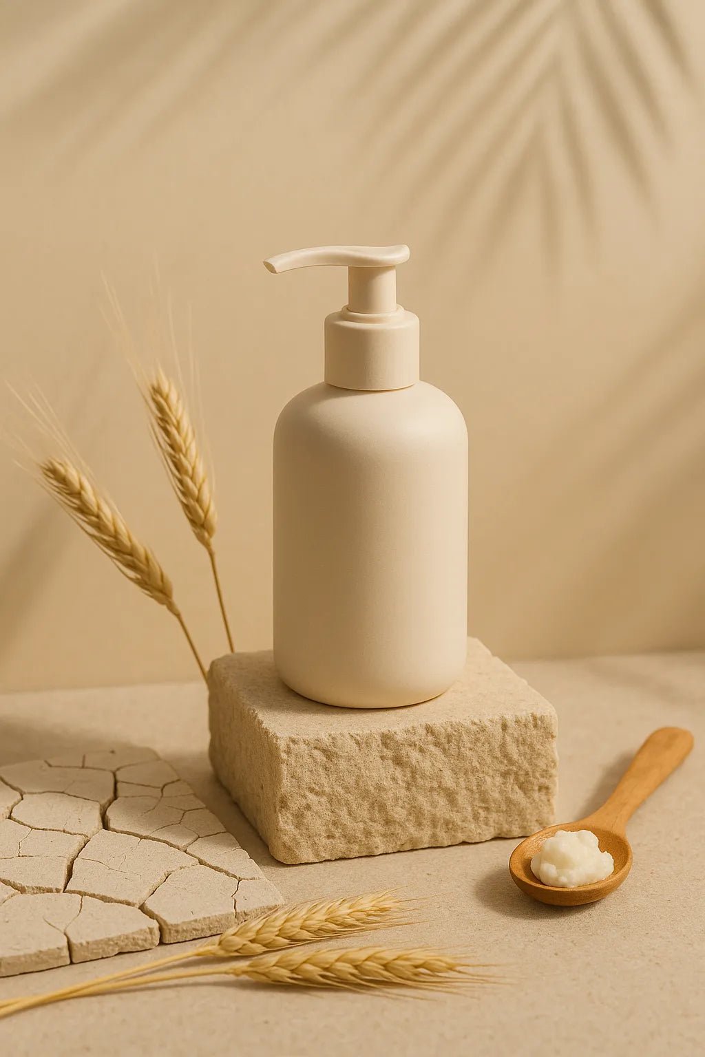 Example output from the Luxury Product Bottle Mockup ChatGPT prompt: Liquid Soap Bottle