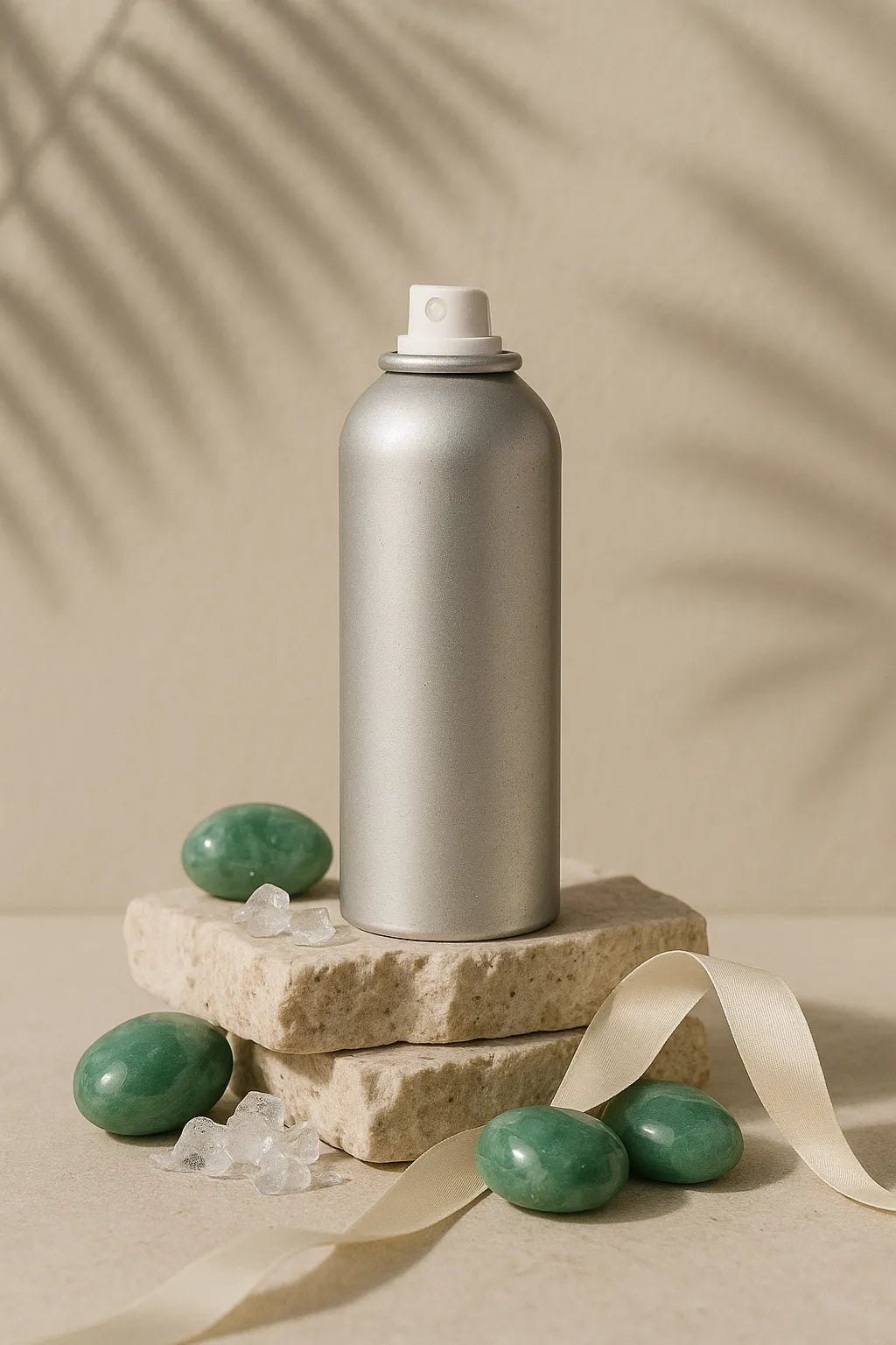 Example output from the Luxury Product Bottle Mockup ChatGPT prompt: Spray Bottle