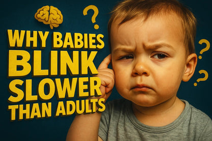 Example output from the Scrollstopping YouTube Thumbnails ChatGPT prompt: dramatic, expressive faces with bold 3D titles and cinematic colors, optimized for viral engagement and instant visual impact in thumbnail design. Babies Blink Slower.