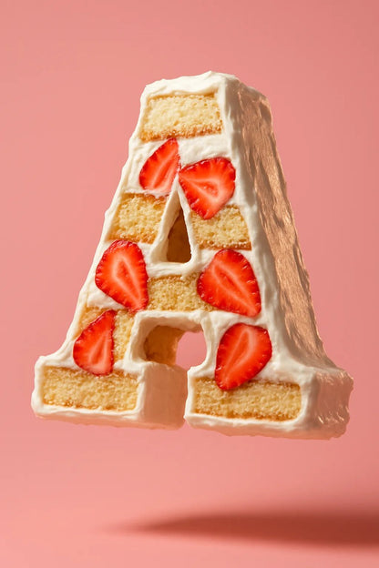 Example output from the Stunning 3D Letters With Rich Materials ChatGPT prompt: A