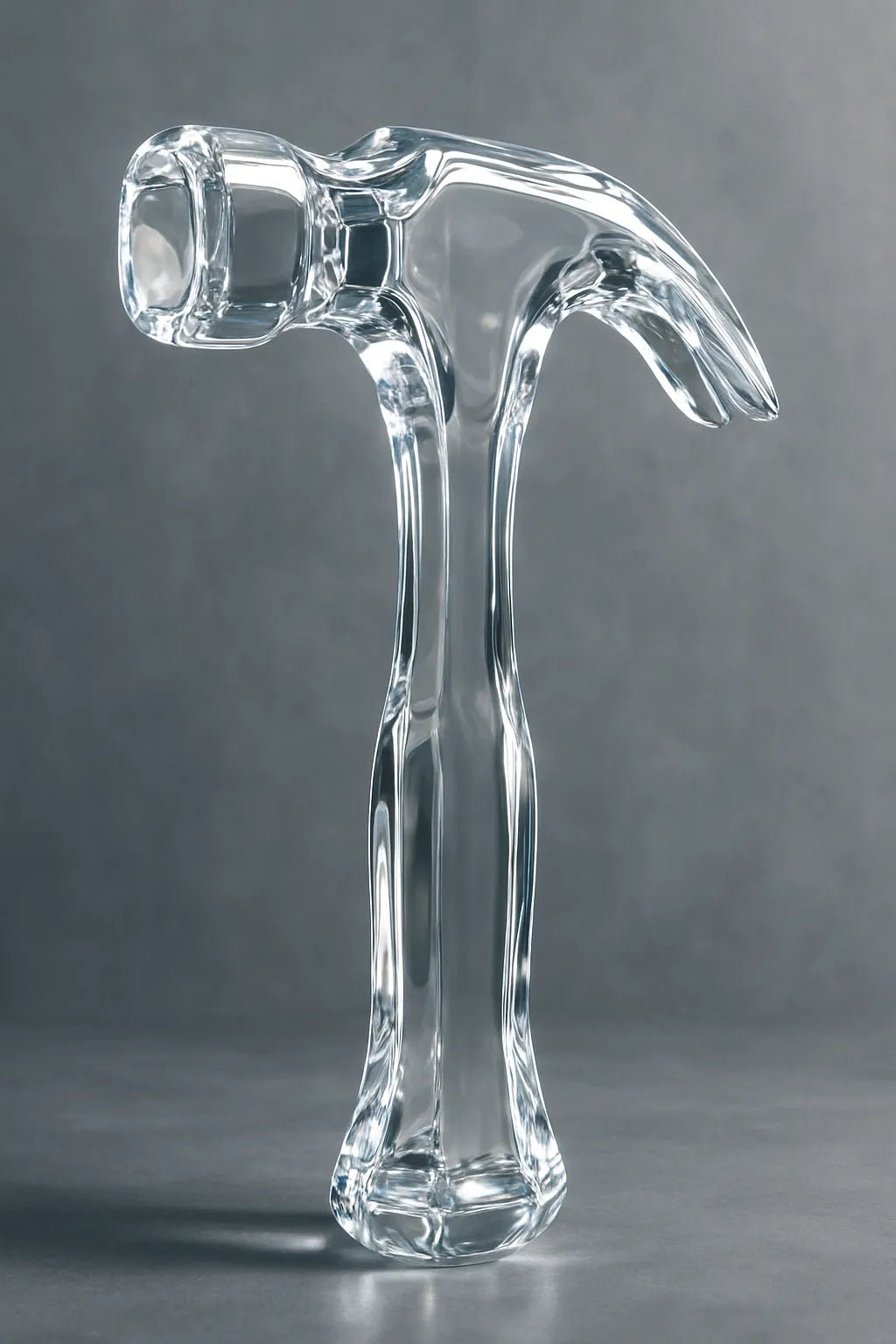 Example output from the Surreal Crystal Subject Portraits ChatGPT prompt: Hammer